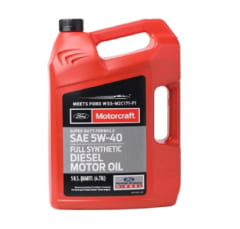 ACEITE 5W40 5 LT MOTORCRAFT Petrolero	FULL SYNTHETIC	CJ4 - CI4 PLUS (DPF) EURO4- EURO5 15.000 KM