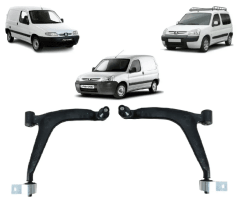 Par De Bandejas Inferiores Rl / Peugeot Partner 2002/2011