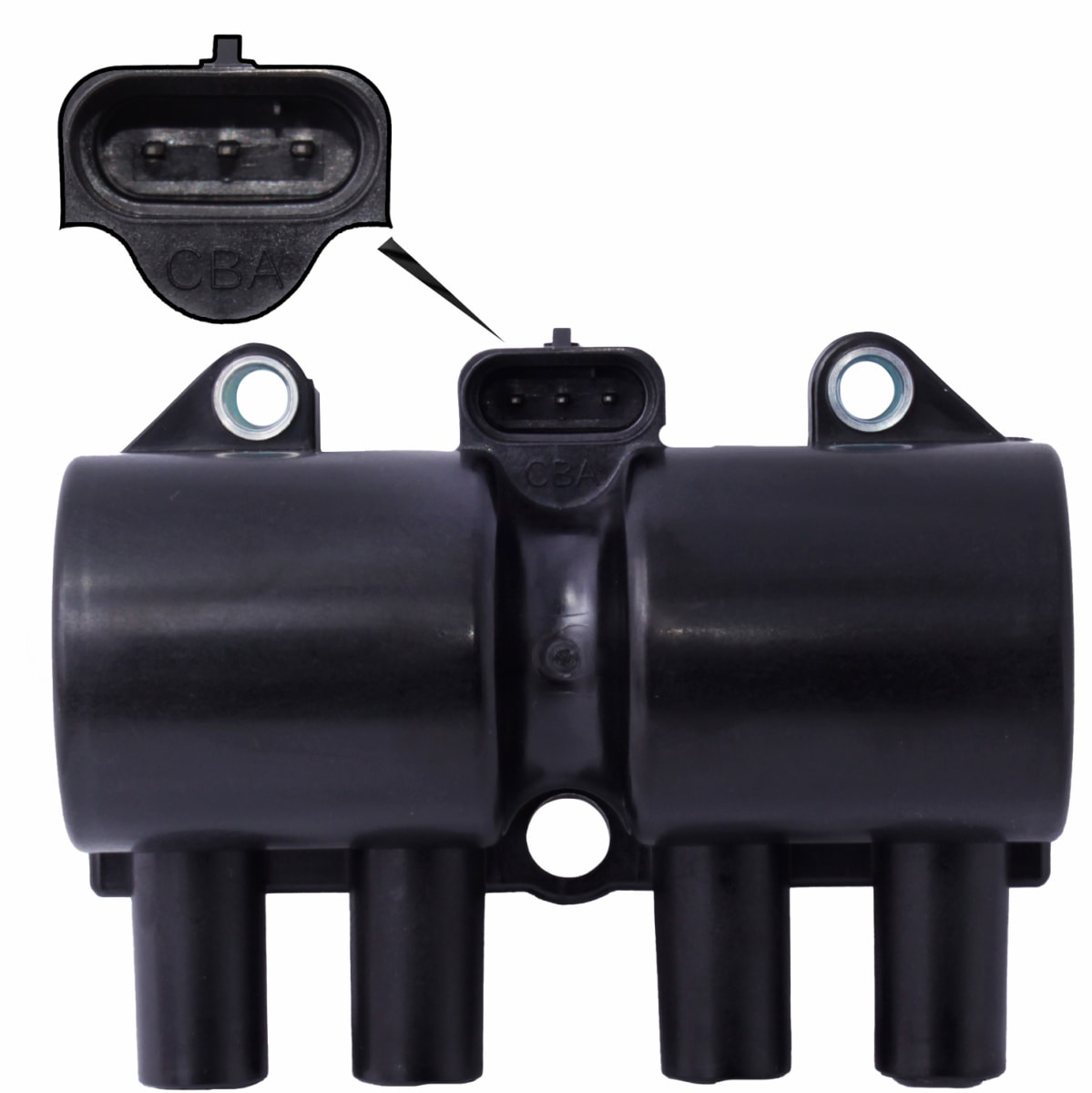 BOBINA ENCENDIDO CHEVROLET AVEO/LUV 2.2 -CAPTIVA-CORSA-MONTANA-SPARK GT-VIVANT-OPTRA MANDO 0