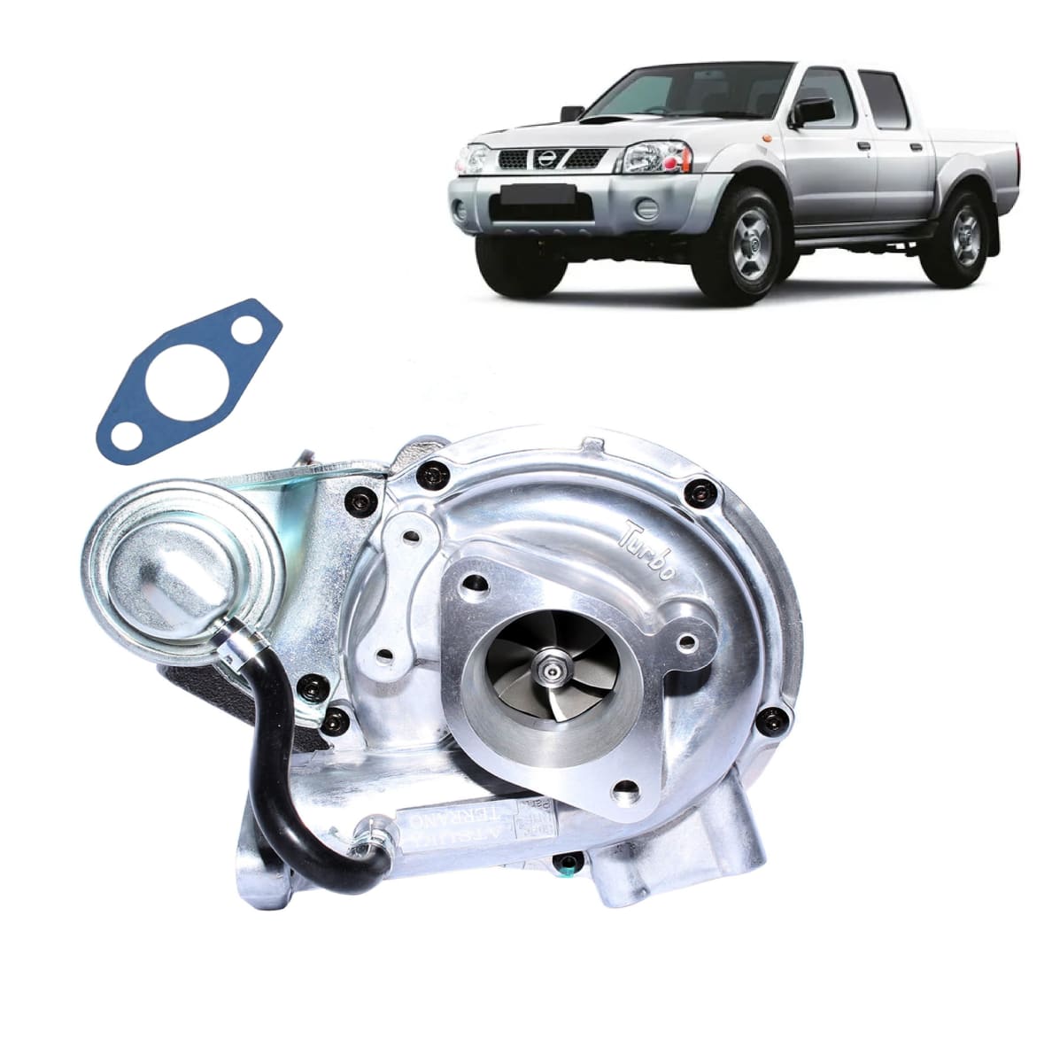 TURBO CON EMPAQUETADURAS NISSAN TERRANO D22 2.5 2002-20105