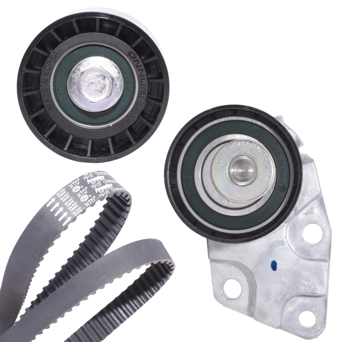 KIT DISTRIBUCION CON CORREA 127D / CHEVROLET AVEO/VIVANT/DAEWOO ESPERO/NUBIRA/REZZO2