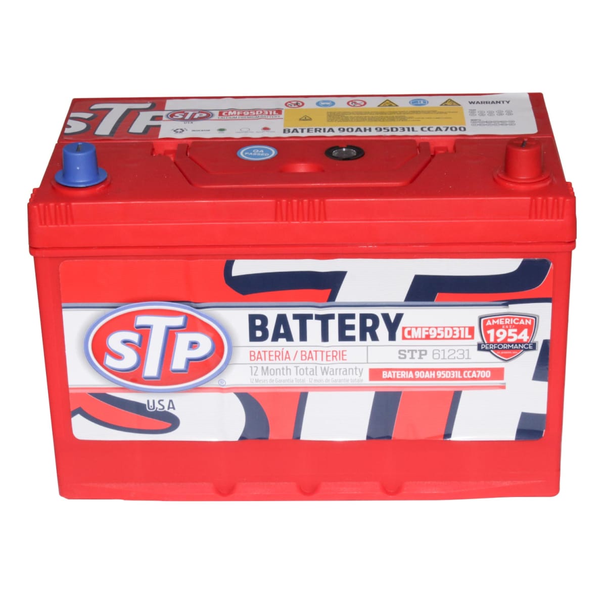 BATERIA 90AH AMPERES / + RH / CCA7002