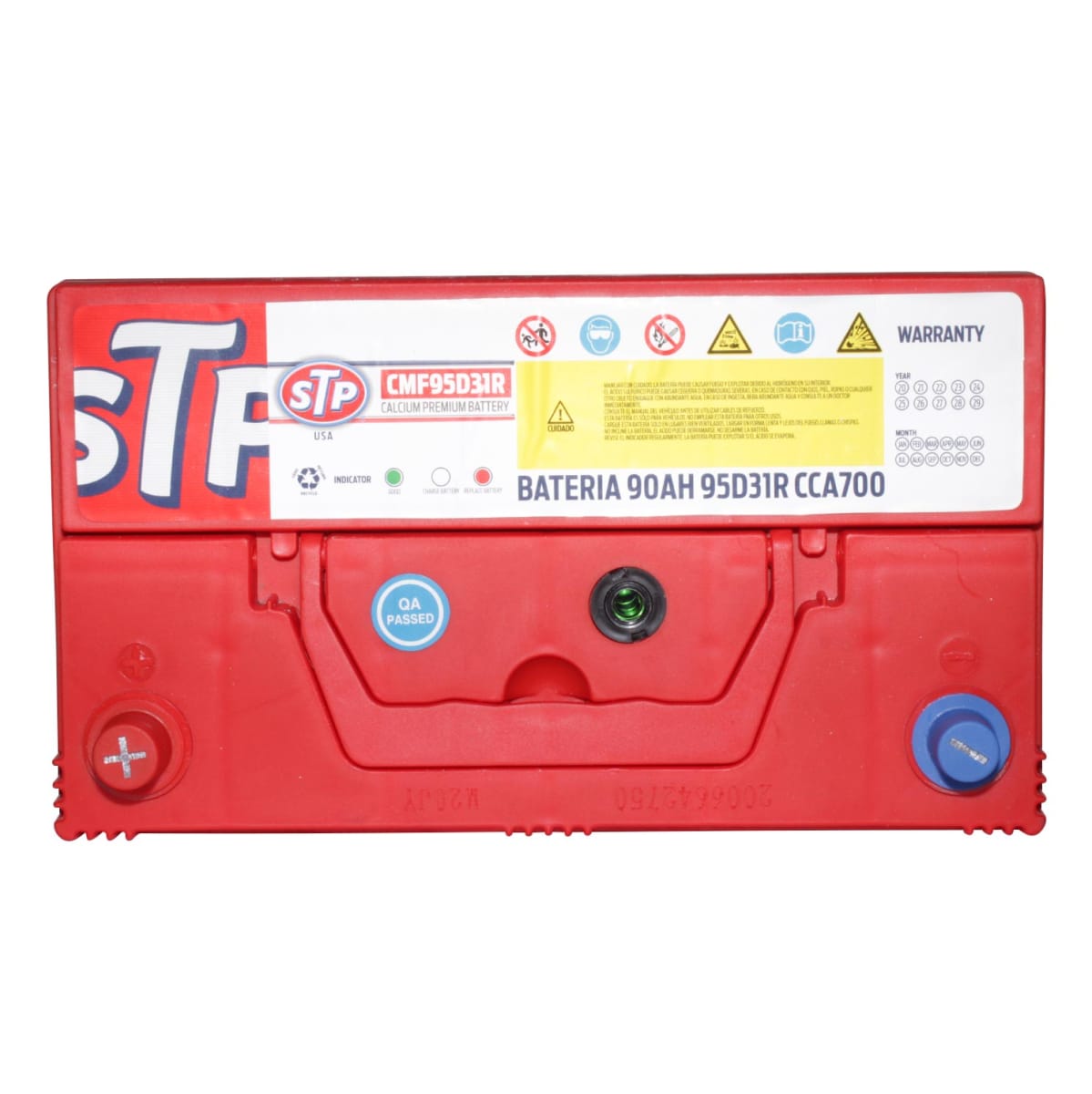 BATERIA 90AH AMPERES / + LH / CCA7003