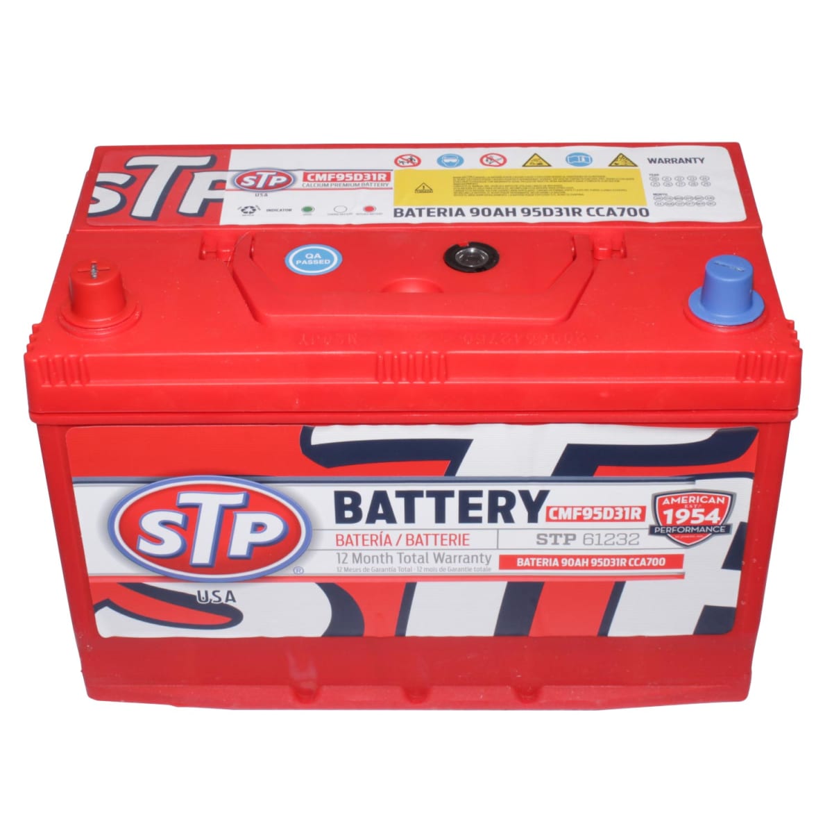 BATERIA 90AH AMPERES / + LH / CCA7002