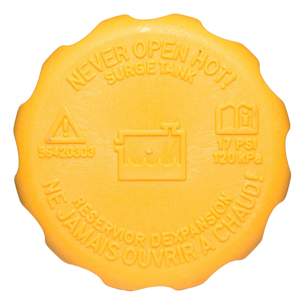 TAPA DEPOSITO RADIADOR AUXILIAR / DAEWOO ESPERO-RACER-NUBIRA - CHEVR AVEO-CORSA 1