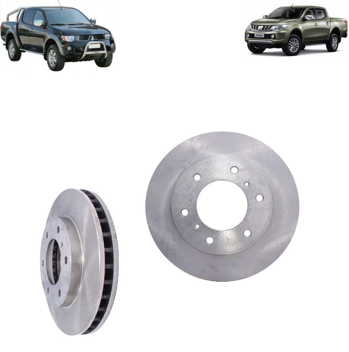 DISCO FRENO DELANTERO VENT / MITSUBISHI L200 KATANA/DAKAR / MONTERO/SPORT3