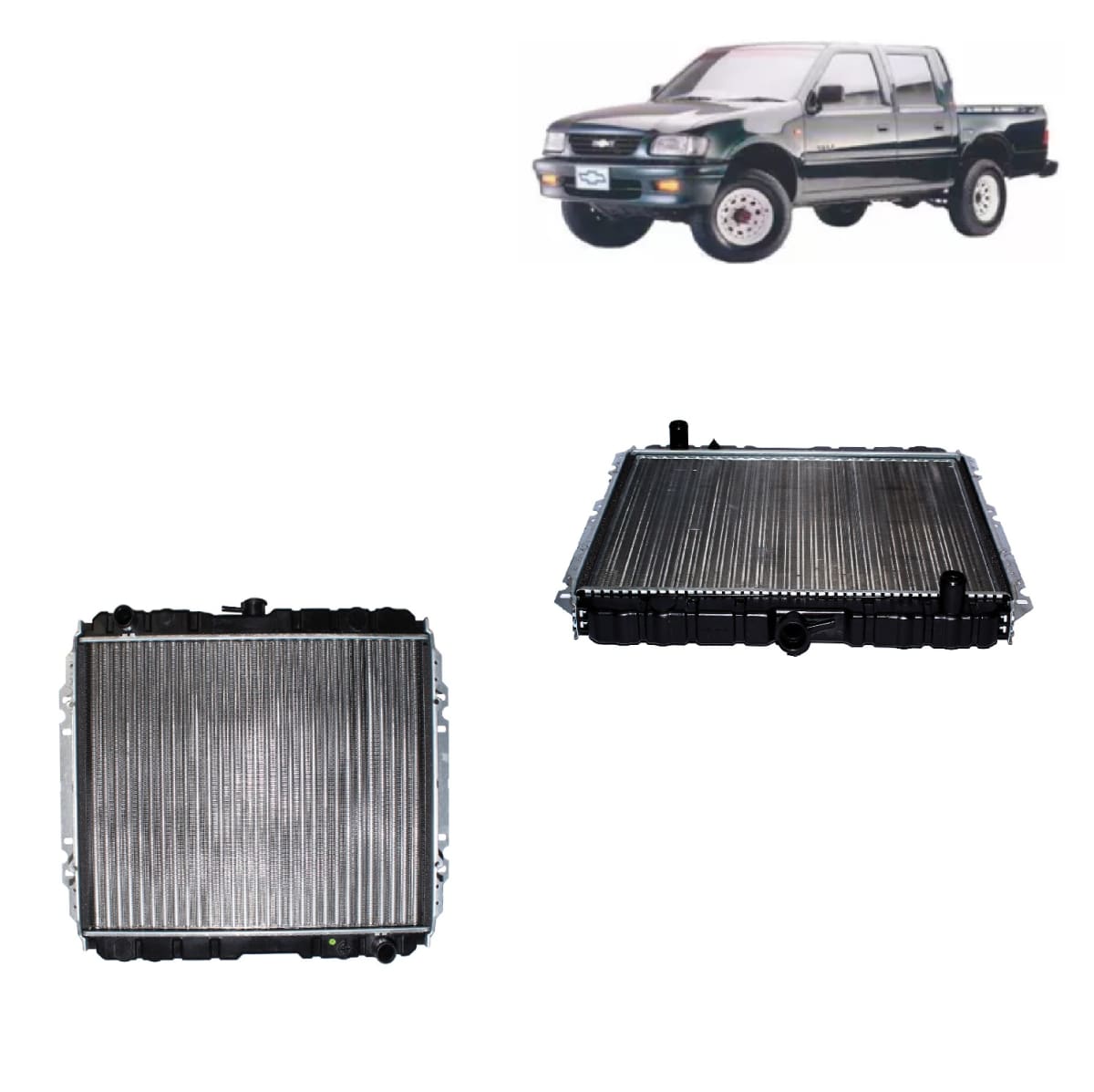 RADIADOR MOTOR / CHEVROLET LUV 2.2/2.8/ TIPO TUBO WURTEX 0