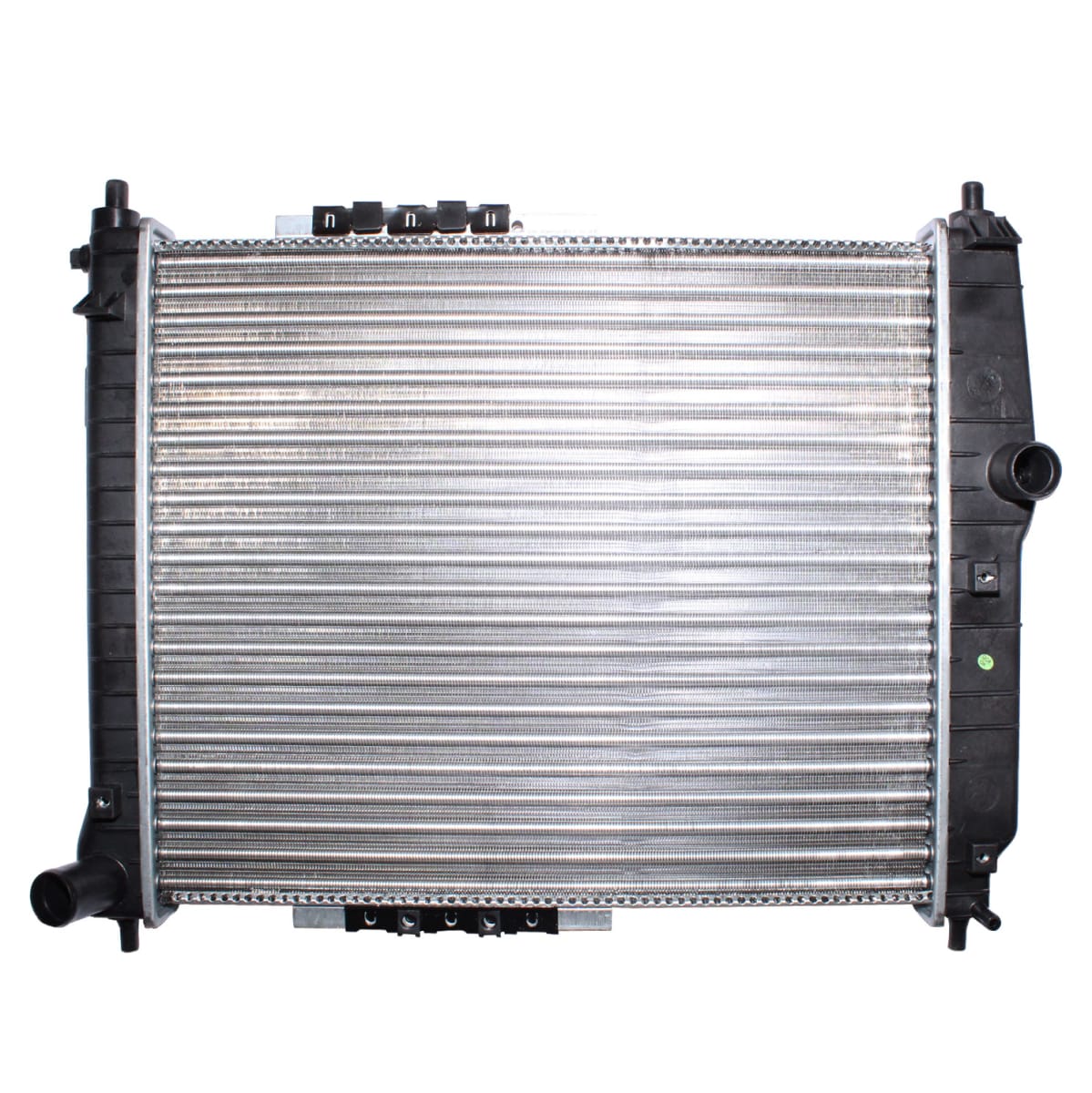 RADIADOR MOTOR CHEVROLET AVEO 2004/2016 SIN AIRE ACONDICIONADO MECANICO CORTO2