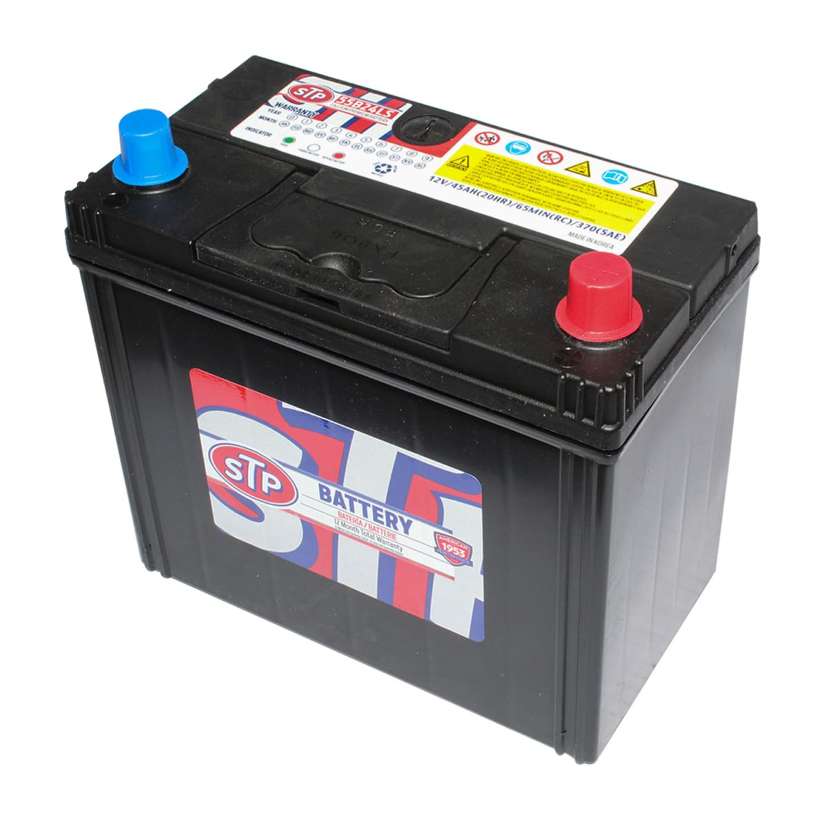 BATERIA 45AH AMPERES / + RH / CCA400 / BORNE ESTANDAR 0