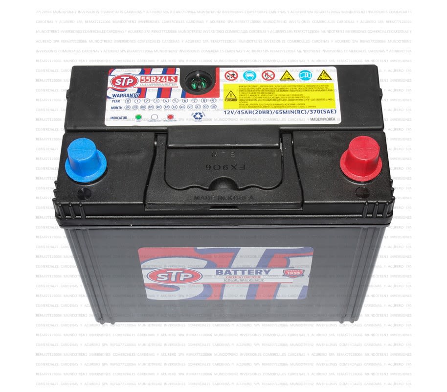 BATERIA 45AH AMPERES / + RH / CCA400 / BORNE ESTANDAR2