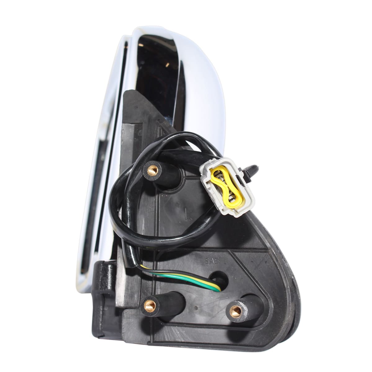 ESPEJO EXT LH - CROMADO - ELECTRICO / NISSAN TERRANO D22 2.4 - 2.5 - 2.7 - 3.0 - 3.23