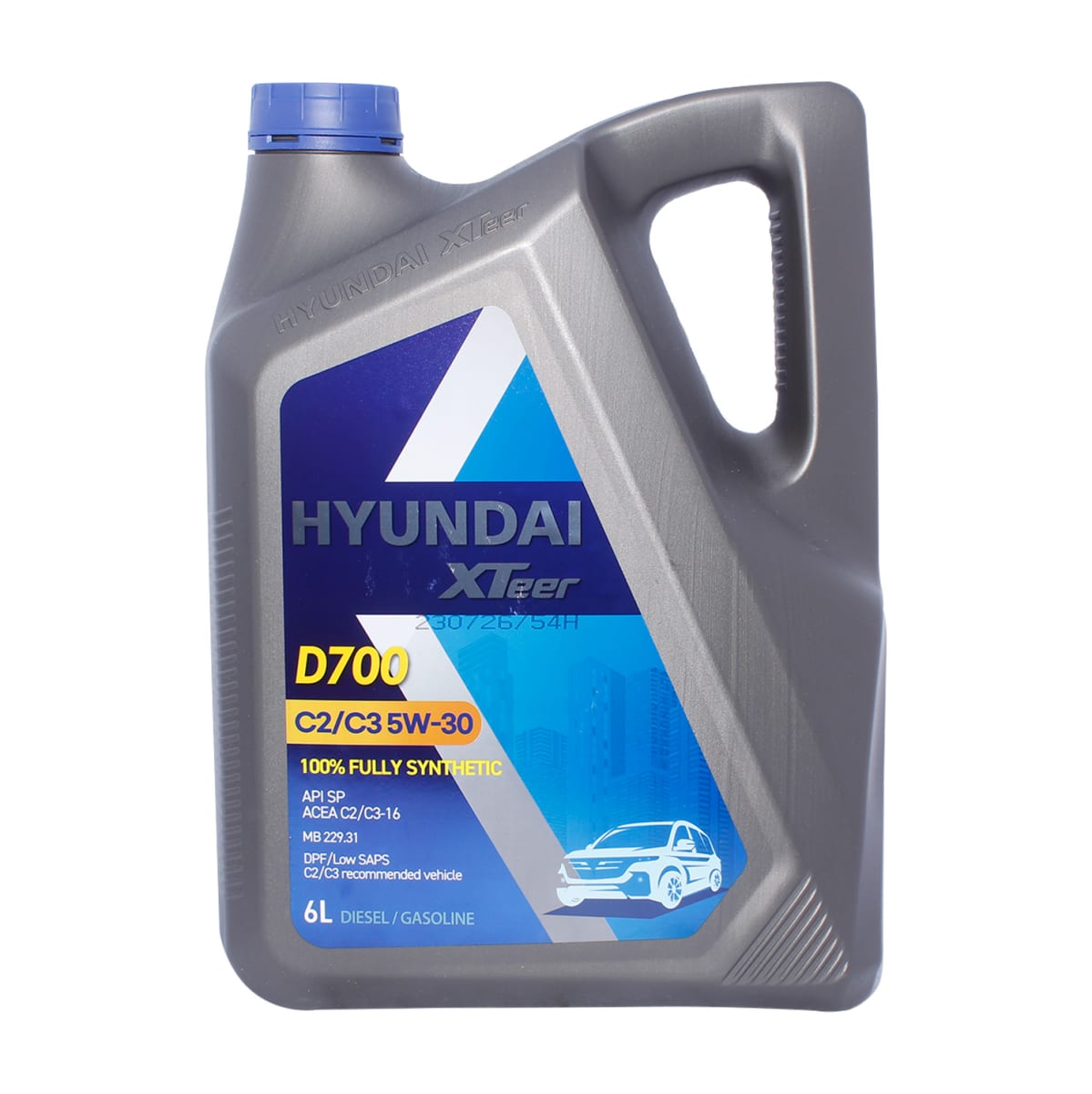 ACEITE 5W-30 - 6 LITROS / HYUNDAI XTEER D700 - C2-C3 DPF / GASOLINA-DIESEL1