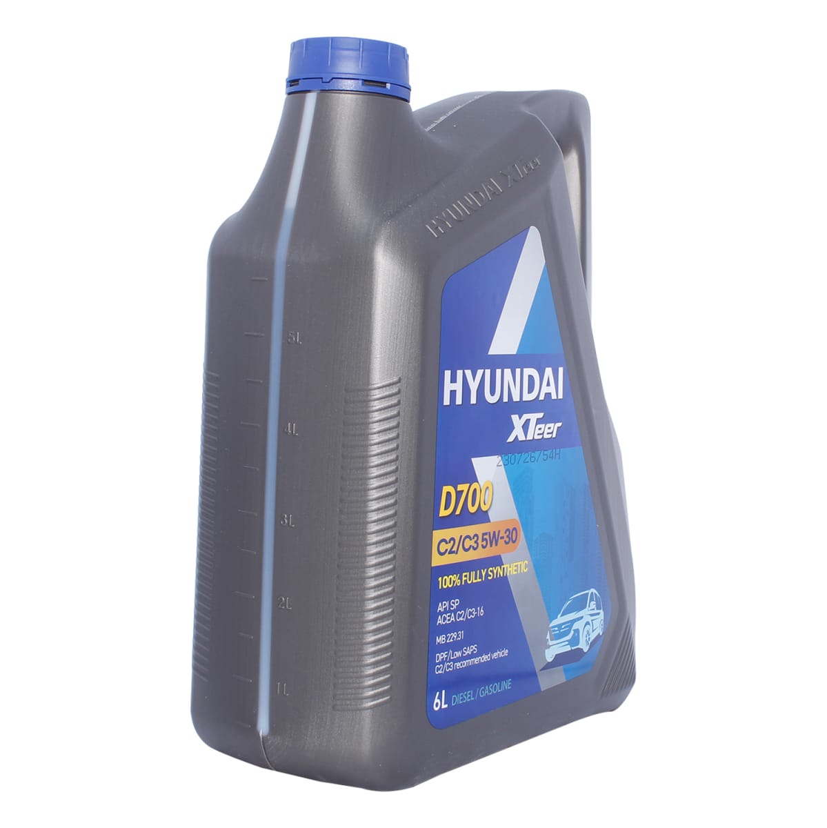 ACEITE 5W-30 - 6 LITROS / HYUNDAI XTEER D700 - C2-C3 DPF / GASOLINA-DIESEL4