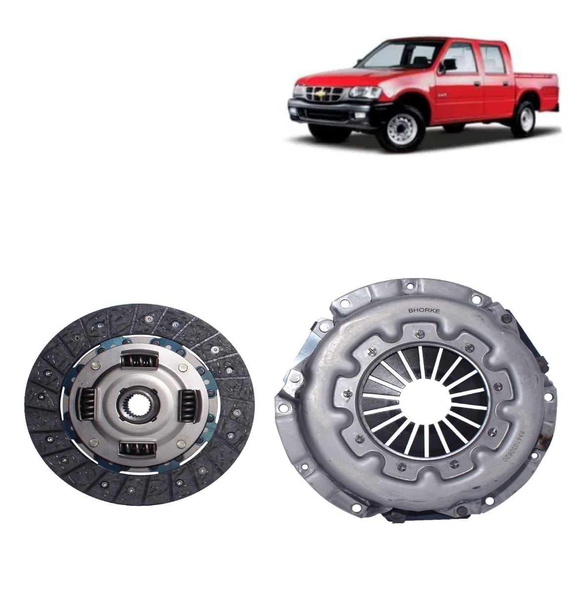 KIT DE EMBRAGUE CHEVROLET LUV 2.3/2.0 2 PCS 0