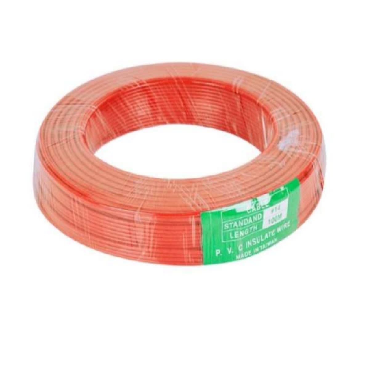 CABLE INSTALACION ROJO 14GA 100M1