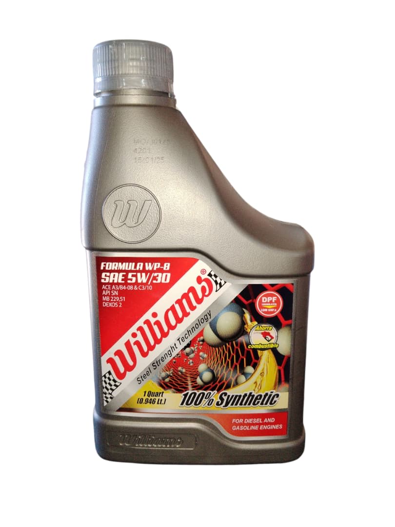 ACEITE 5W30 WILLIAMS FULL SINTETICO SN/CF DPF  1 LITRO1