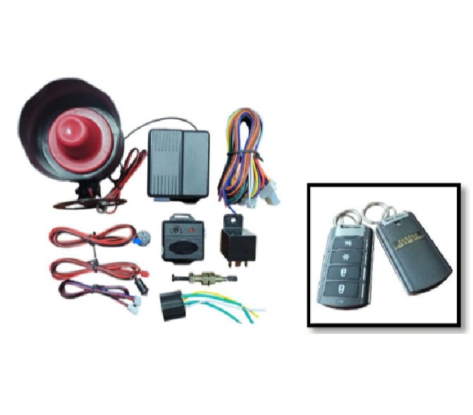 ALARMA CODIGO VARIABLE CONTROL NEGRO/GRIS MOTORCENTER1
