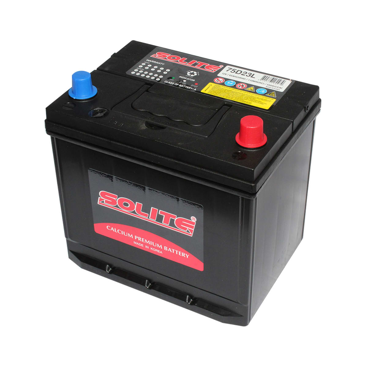 BATERIA 65 AMP CCA550 POSITIVO RH SOLITE3