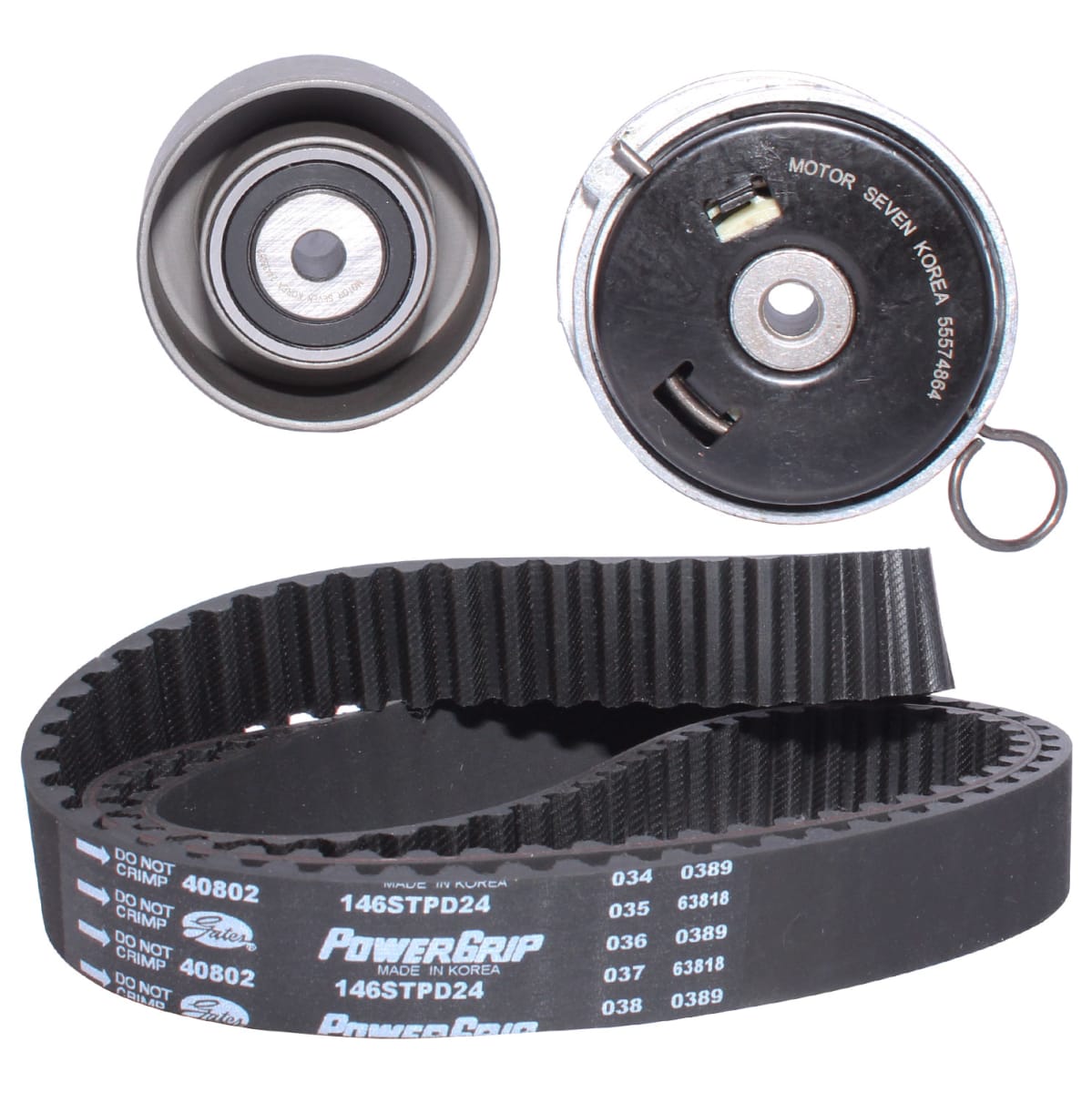 KIT DISTRIBUCION CHEVROLET TRACKER 1.8 2013-2016/ SONIC/CRUZE CON CORREA 146D2