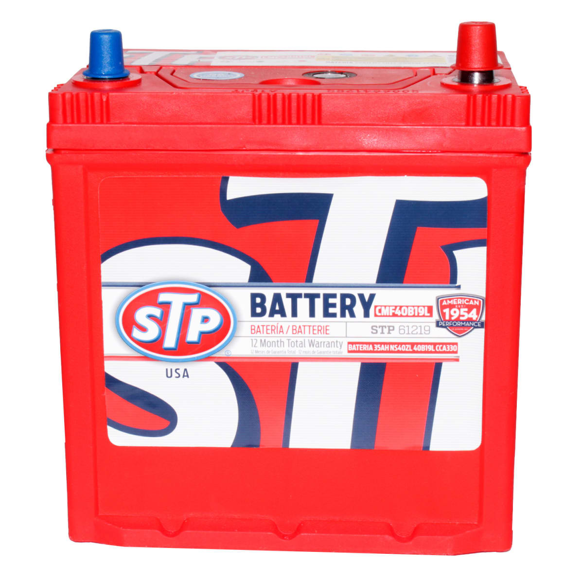BATERIA 35AH AMP 40B19L  CCA330 (-+)  STP 0