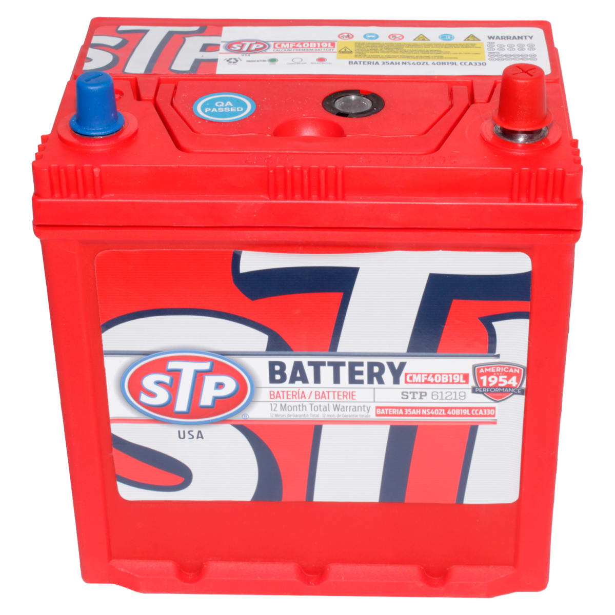 BATERIA 35AH AMP 40B19L  CCA330 (-+)  STP3