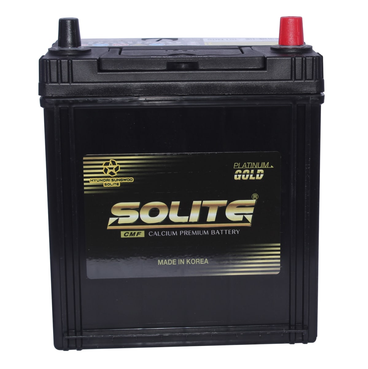 BATERIA 40 AMP 50B19L CCA370 / BORNE DELGADO/ CON PESTAÑA / SOLITE 0