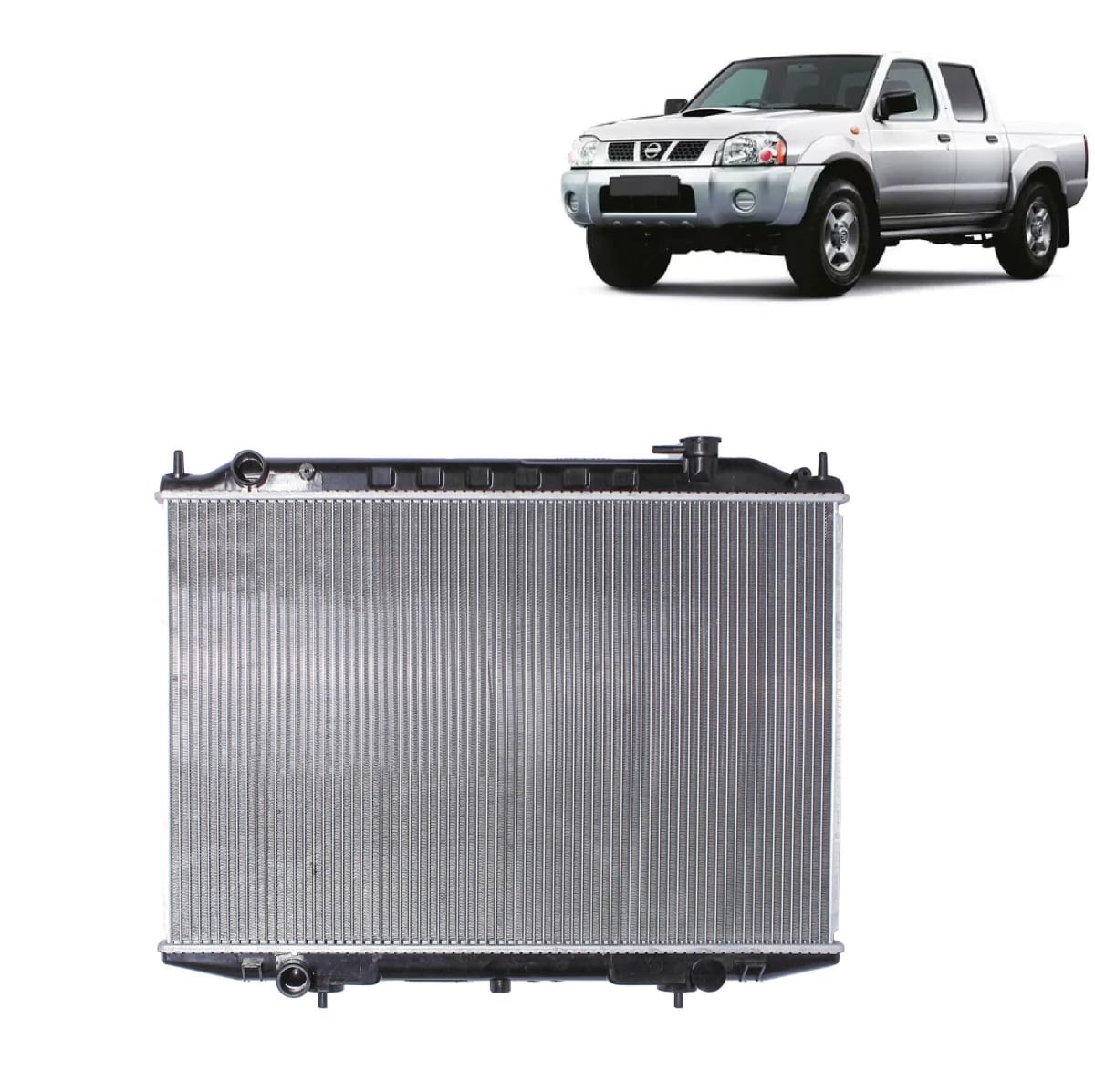 RADIADOR MOTOR MECANICO C/S AIRE / NISSAN TERRANO D22X 2.5 2009/20152