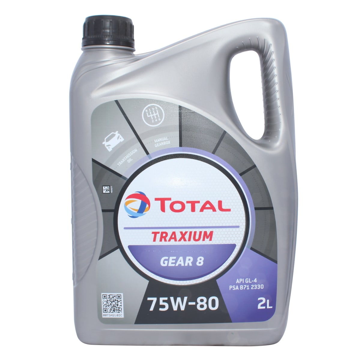 ACEITE TOTAL 75W80 - GL-4 TRAXIUM GEAR 8 / 2 LITROS / CAJA CAMBIO MECANICA 0