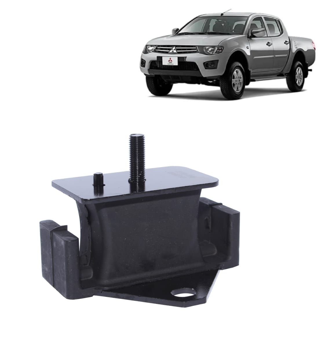 SOPORTE MOTOR R/L MITSUBISHI L200 DAKAR/KATANA 2007/2016 MONTERO 08/14 WURTEX 0
