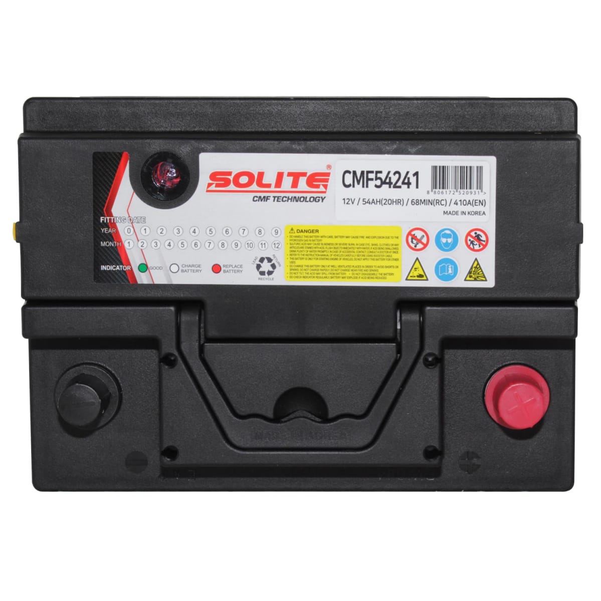 BATERIA 54 AMP 55 CCA410 (-+)3