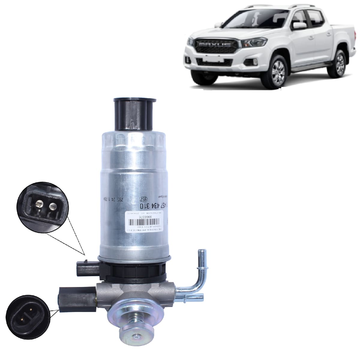 FILTRO DE PETROLEO COMPLETO MAXUS T60 2.8 2017/2022 0