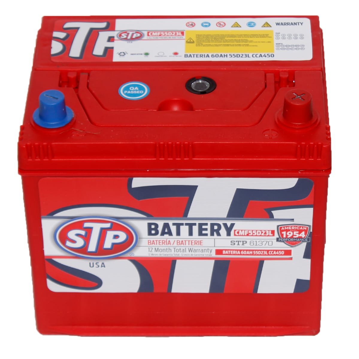 BATERIA 60 AH 55D23L / CCA450 (- +) / L230-AL172-AL2204