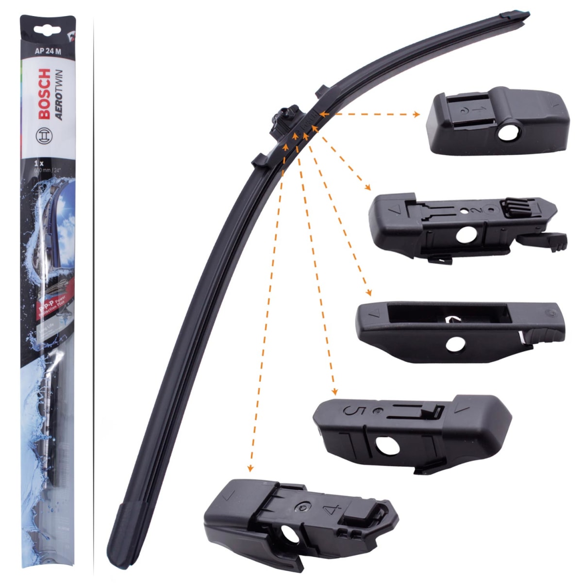 PLUMILLA AEROTWIN PLUS 24 BOSCH 0