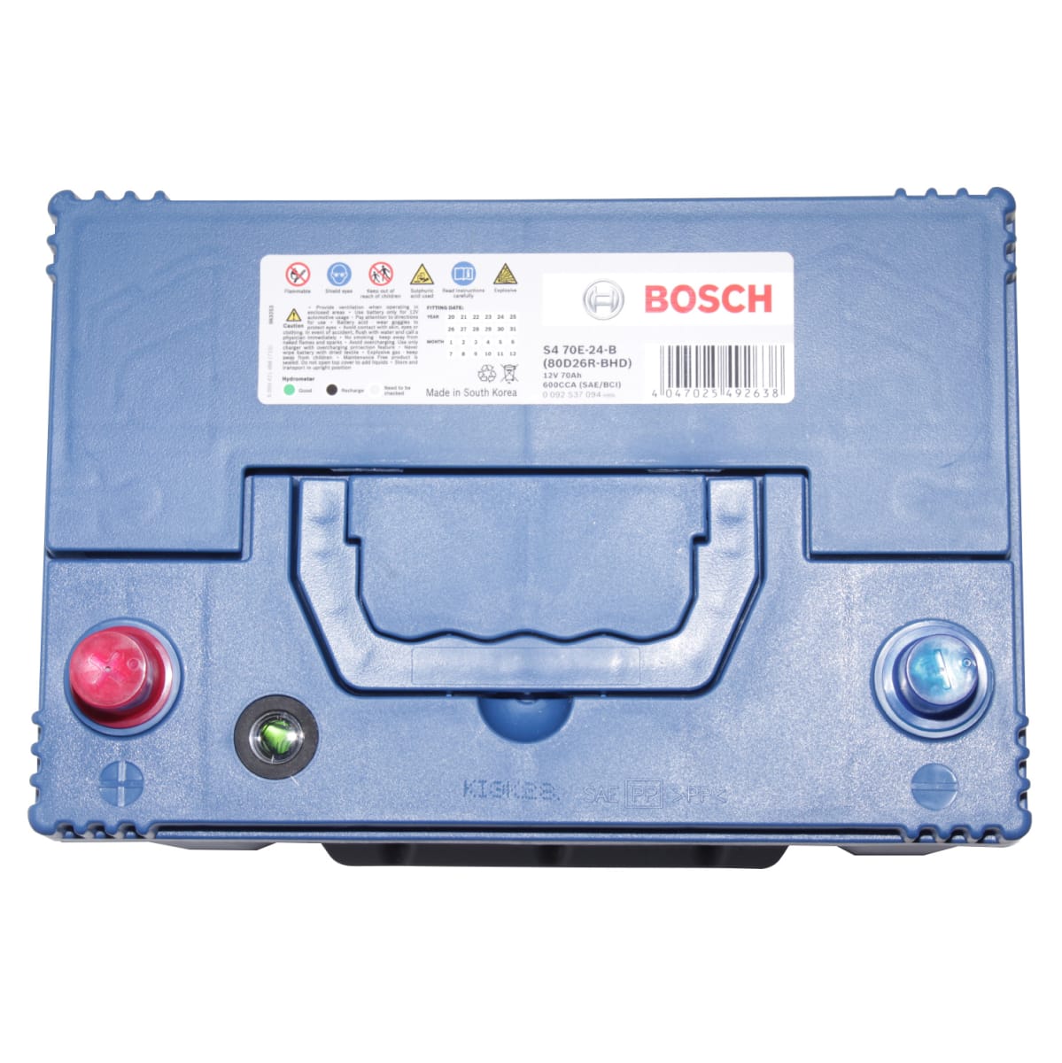 BATERIA 70 AMP CCA600 (+ -) L260-AN176-AL225 BOSCH2