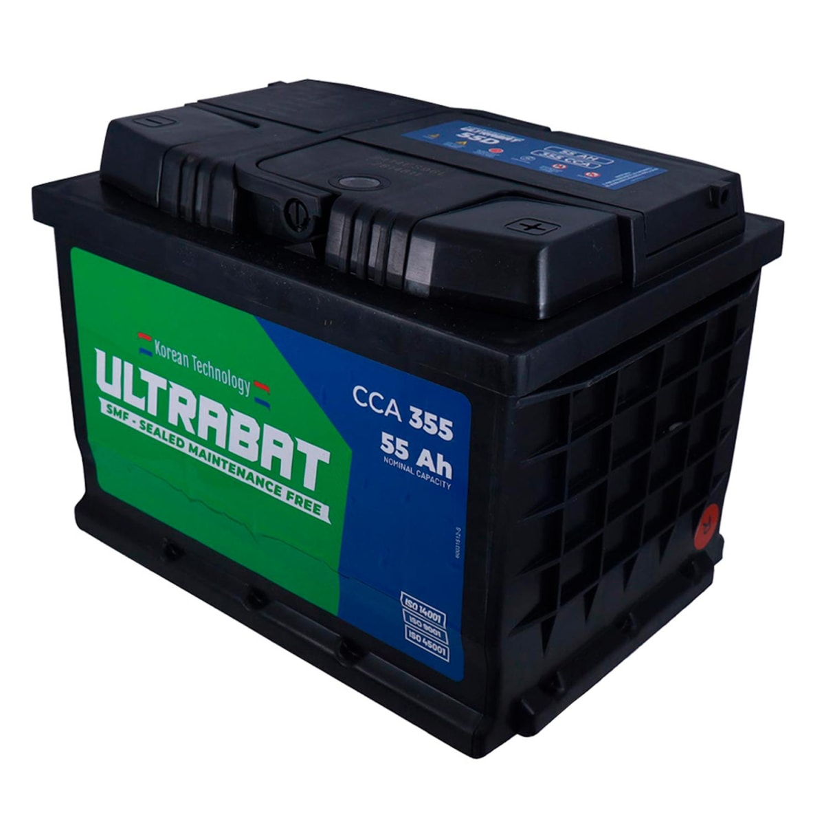 BATERIA 55AH CCA355 ULTRABAT (- +) L242-AN172-AL1743