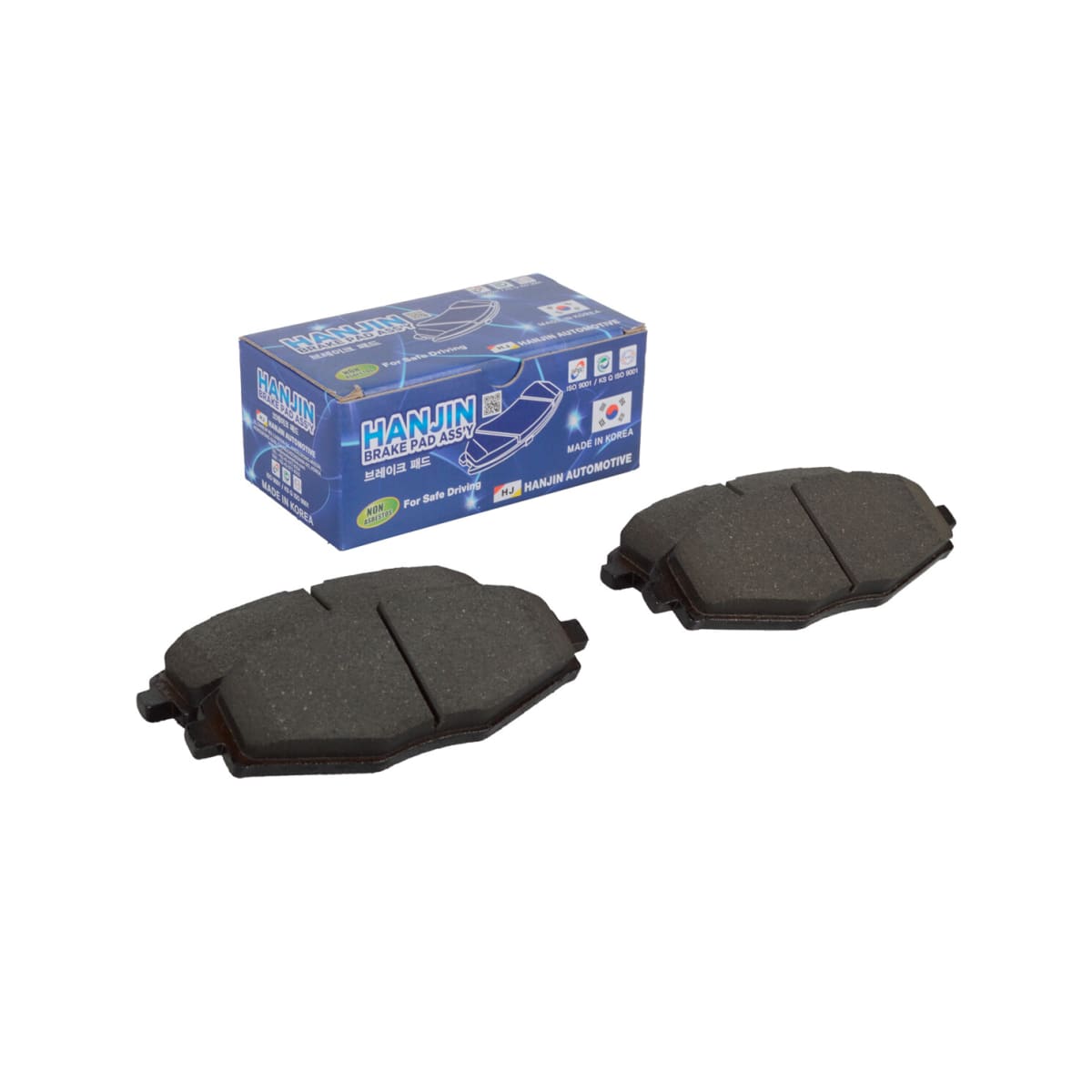 JUEGO PASTILLA FRENO DELANTERO CHEVROLET SPARK-MATIZ 2004-2016  HANJIN KOREA1