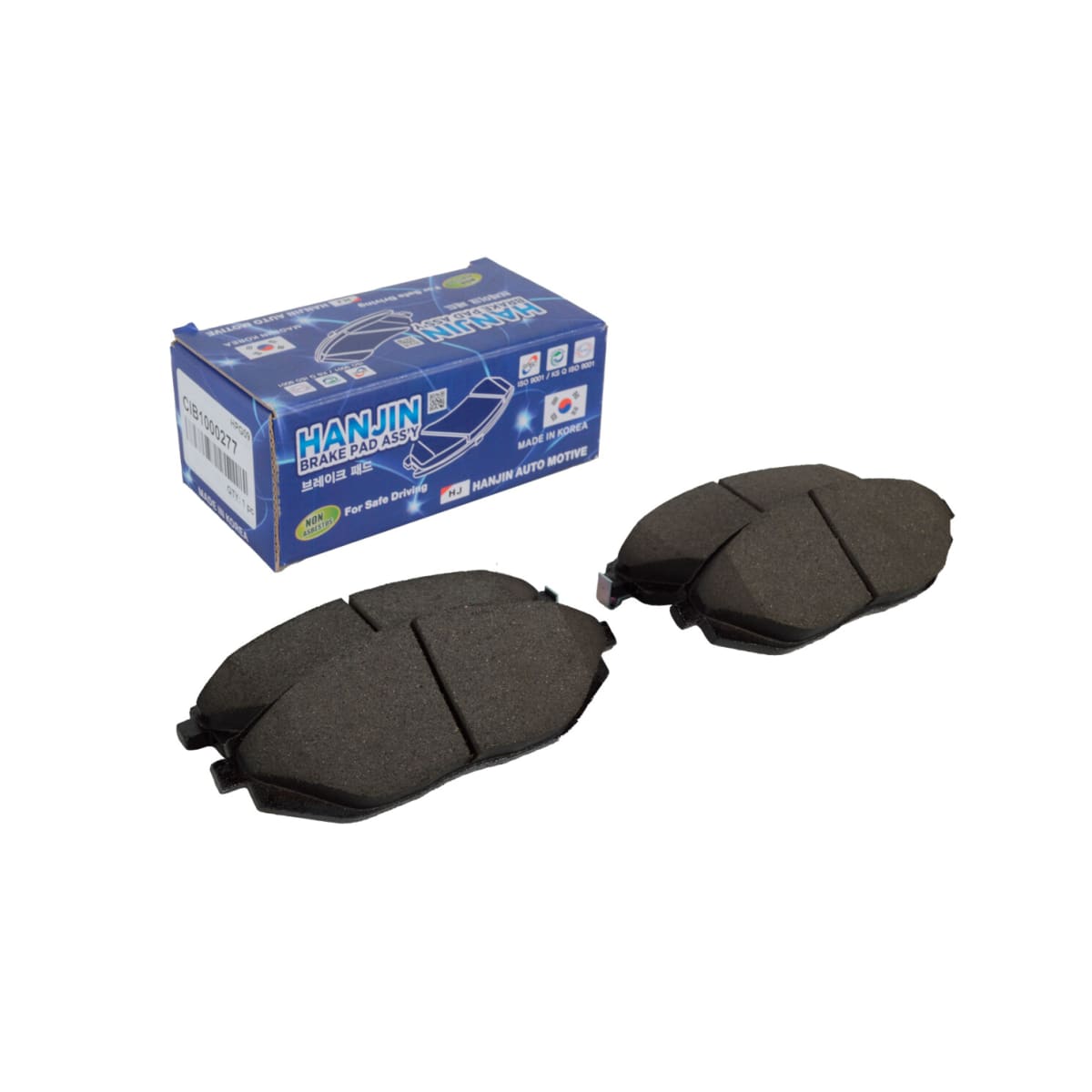 JUEGO PASTILLA FRENO DELANTERO CHEVROLET SPARK GT 1200 2011-2017 HANJIN KOREA1