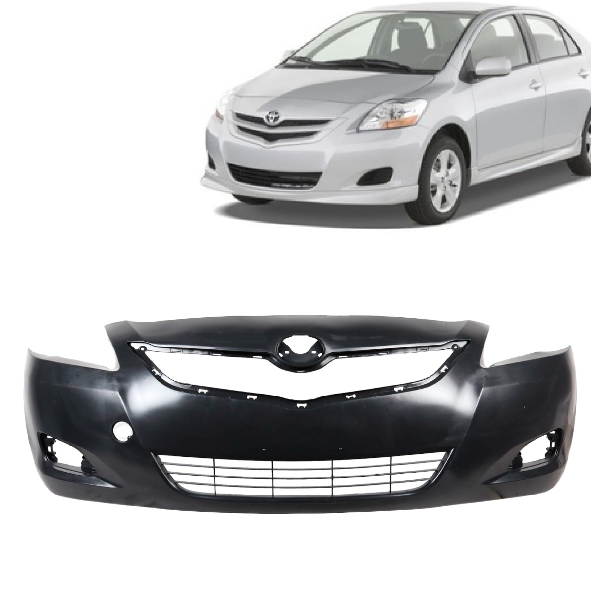 PARACHOQUE DELANTERO CON HOYO // TOYOTA YARIS 06/13 1