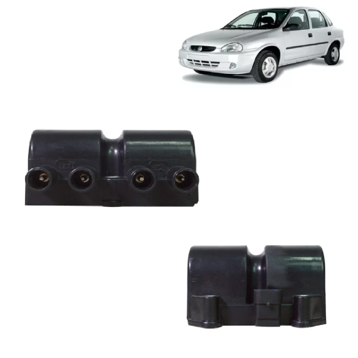 BOBINA 4 PINES / CHEVROLET CORSA - DAEWOO LANOS 98/10 0