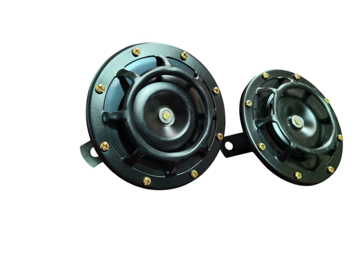 BOCINA VEHICULO 12V H09-7N NEGRO1