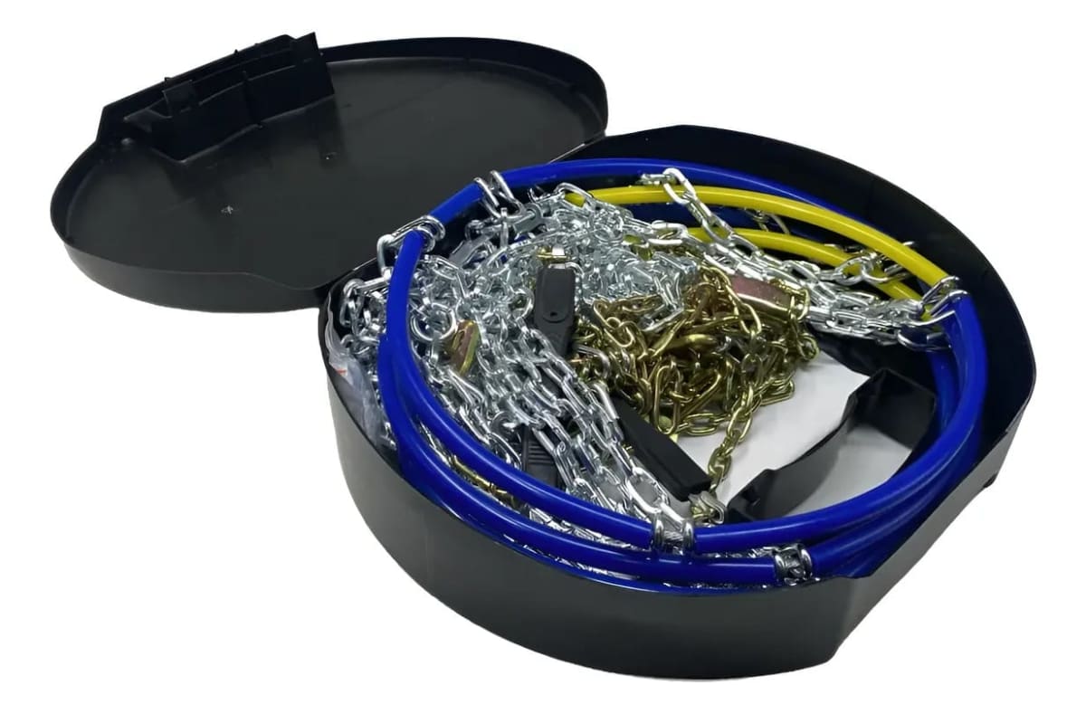 Par Cadenas Kn50 Para Nieve Y Hielo Fácil Montaje1