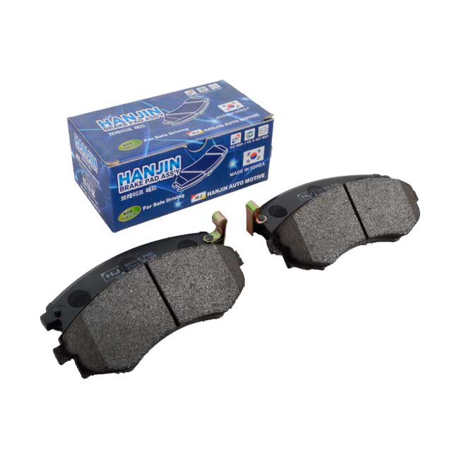 JUEGO PASTILLA FRENO DEL HYUNDAI ELANTRA-SONATA-SANTAMO-NISSAN PRIMERA-SENTRA-SSANGYONG  HANJIN KORE1