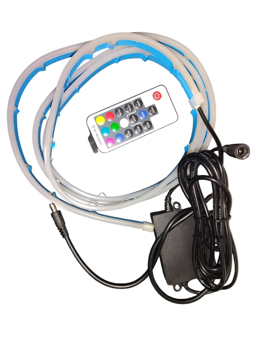 TIRA LED LINEA DE CAPOT PARACHOQUE CODIGO QR APP  RAISTAR2