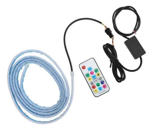 TIRA LED LINEA DE CAPOT PARACHOQUE CODIGO QR APP  RAISTAR3
