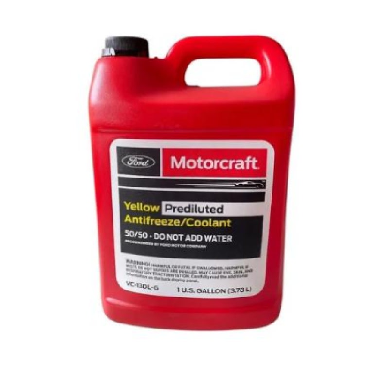 COOLANT AMARILLO 3.78L Liquido Refrigerante amarillo pre mezclado MOTORCRAFT1