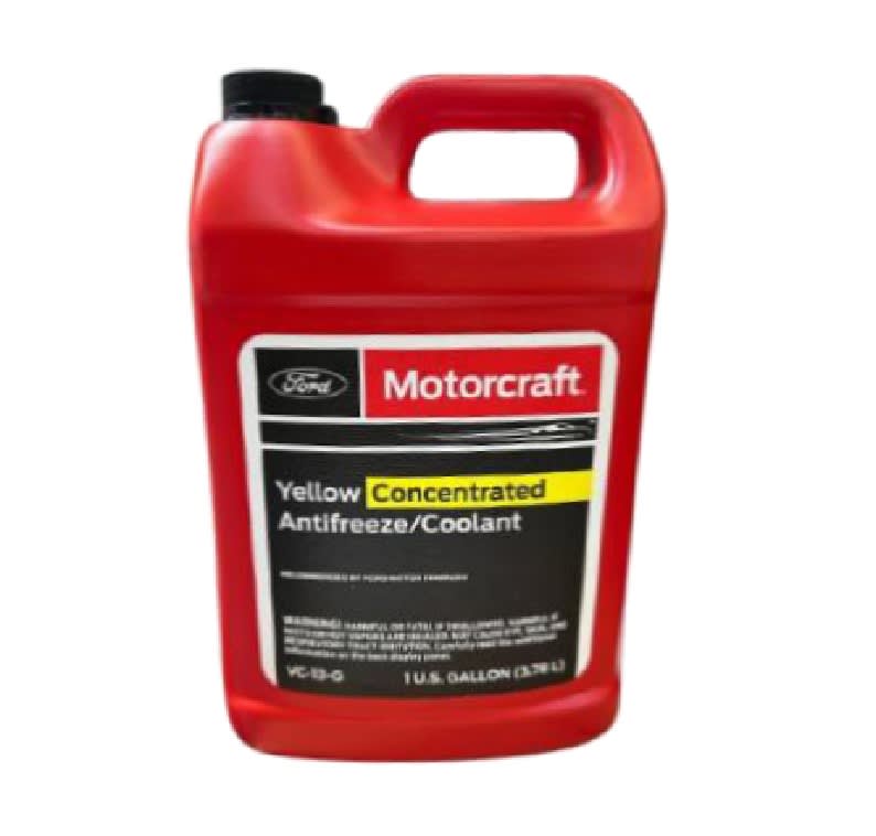 COOLANT AMARILLO 3.78 LT MOTORCRAFT Liquido Refrigerante amarillo concentrado1