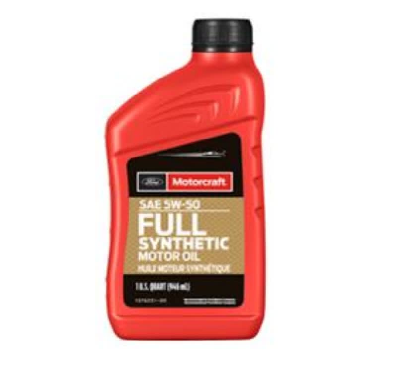 ACEITE 5W50 1 LT MOTORCRAFT  Bencinero	FULL SYNTHETIC	WSS-M2C931-C y cumple con API SN 15000 KM1