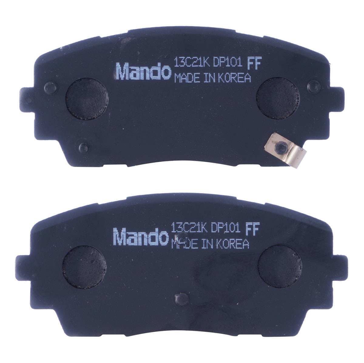 JUEGO PASTILLA DELANTERA KIA MORNING 1.0/1.2 2015/2016 MANDO 0