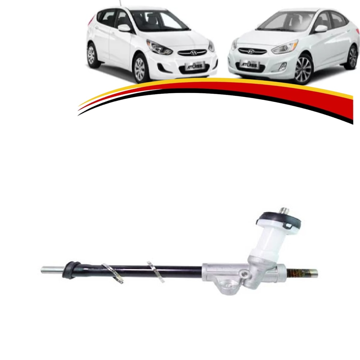 CREMALLERA DIRECCION EPS / HYUNDAI ACCENT RB 2012/2020 - CON AXIALES 0