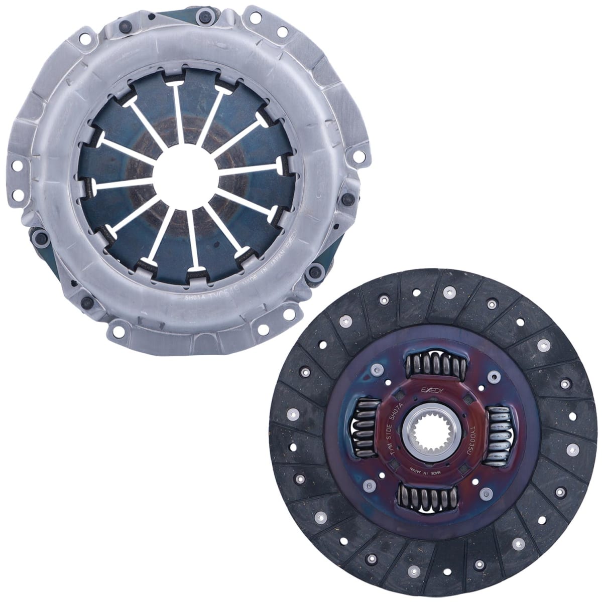 KIT EMBRAGUE DISCO-PRENSA TOYOTA YARIS - COROLLA-GW FLORID-VOLEEX   EXEDY 0